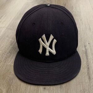 New Era Black and White Men's Cap